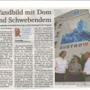 Der Dom und der Schwebende: Neuer Blickfang auf dem Distelberg